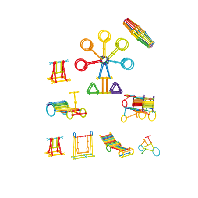 Set de constructie steam - micutul inginer (210 piese)