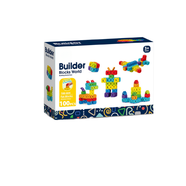 Set de constructie steam - micutul matematician (100 piese)