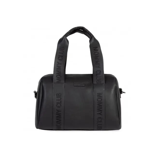 Geanta de infasat Childhome Mommy Club piele PU Negru ERFCH-CWMCSLBL