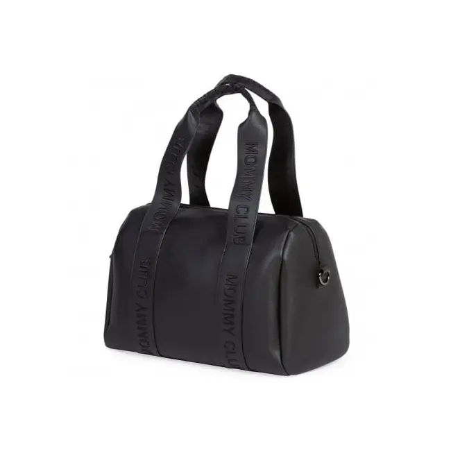 Geanta de infasat Childhome Mommy Club piele PU Negru ERFCH-CWMCSLBL