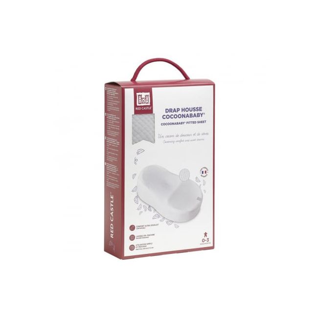 Husa Red Castle pentru Saltea Cocoonababy White ERFRC0443166