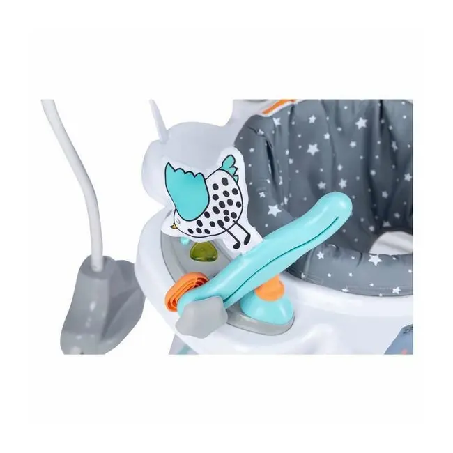 Jumper interactiv, FreeON, Jump&Play, Pana la 11 kg, Cu jucarii, Cu sunete si lumini, 0 luni+, Multicolor BYN82108