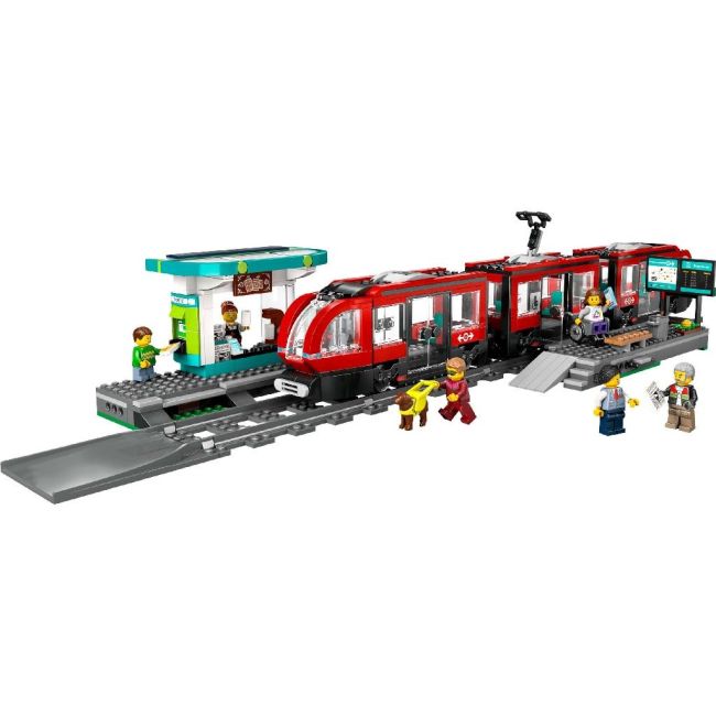 LEGO CITY TRAINS STATIE SI TRAMVAI IN CENTRUL ORASULUI 60423 VIVLEGO60423