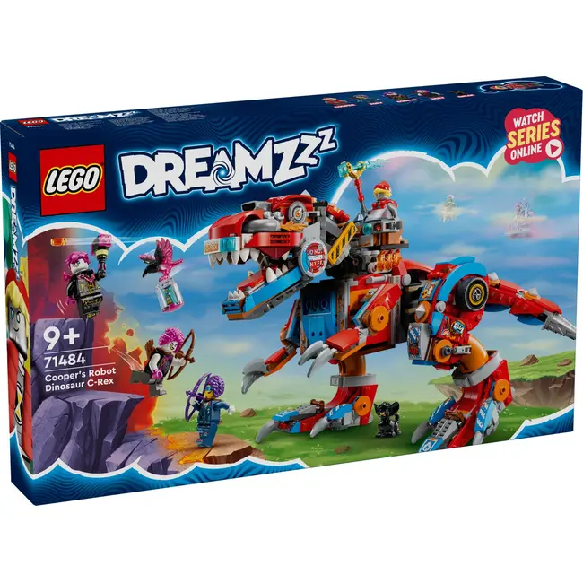 LEGO DREAMZZZ DINOZAURUL ROBOT C REX AL LUI COOPER 71484 VIVLEGO71484