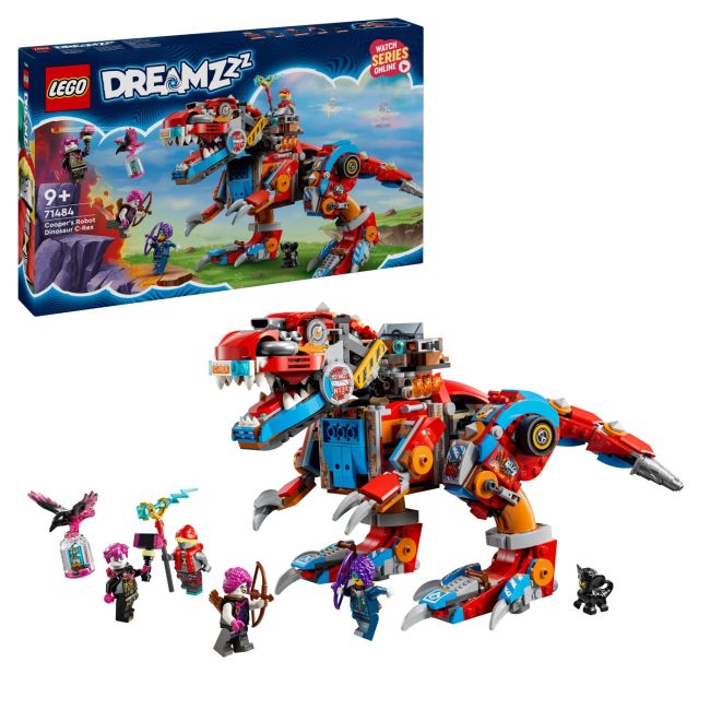 LEGO DREAMZZZ DINOZAURUL ROBOT C REX AL LUI COOPER 71484 VIVLEGO71484