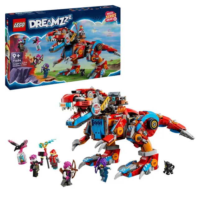 LEGO DREAMZZZ DINOZAURUL ROBOT C REX AL LUI COOPER 71484 VIVLEGO71484