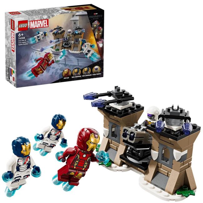 LEGO MARVEL IRON MAN SI LEGIUNEA DE FIER VS SOLDAT HYDRA 76288 VIVLEGO76288