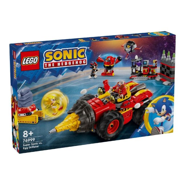 LEGO SONIC SUPER SONIC VS EGG DRILLSTER 76999 VIVLEGO76999