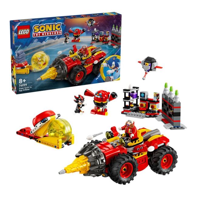 LEGO SONIC SUPER SONIC VS EGG DRILLSTER 76999 VIVLEGO76999