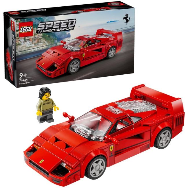 LEGO SPEED CHAMPIONS SUPERMASINA FERRARI F40 76934 VIVLEGO76934
