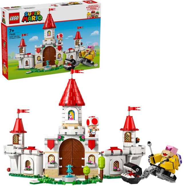 LEGO SUPER MARIO BATALIA CU ROY LA CASTELUL LUI PEACH 71435 VIVLEGO71435