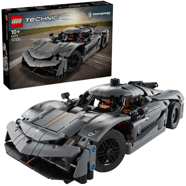 LEGO TECHNIC HIPERMAȘINA KOENIGSEGG JESKO ABSOLUT GRI 42173 VIVLEGO42173