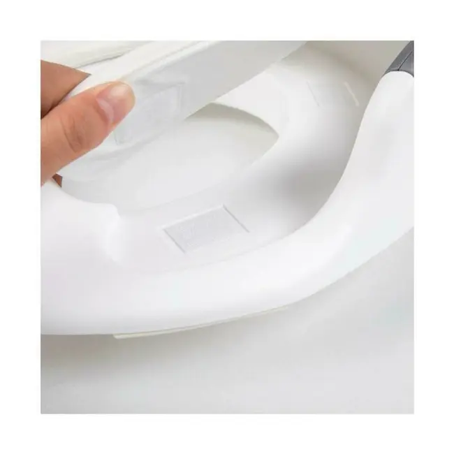 Reductor toaleta, FreeON, Cu perna confortabila si detasabila, Cu manere, 37x9,3x65,5 cm, White BYN38763