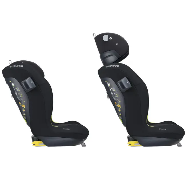 Scaun auto Swandoo Charlie i-Size Chia Black ERFSW110CH12490