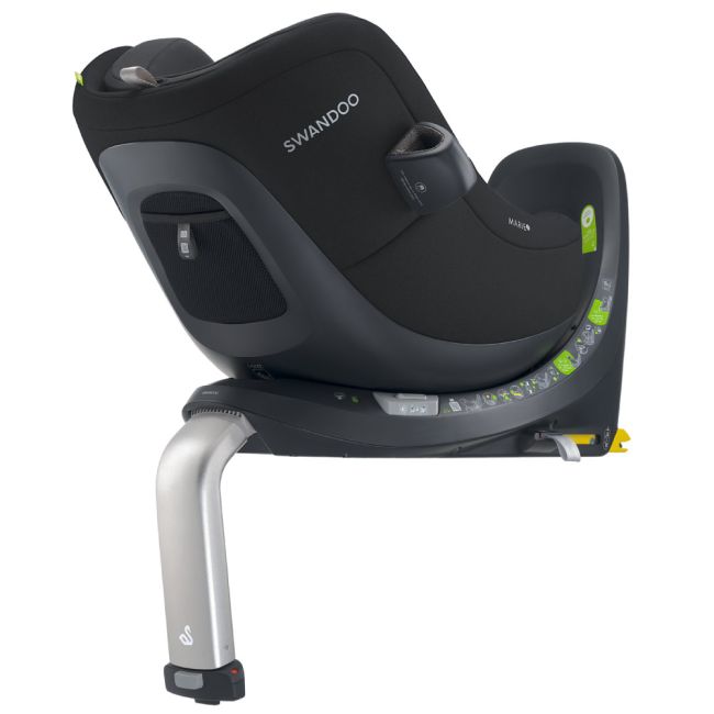 Scaun auto rotativ Swandoo Marie 5 i-Size Chia Black ERFSW110MR52490