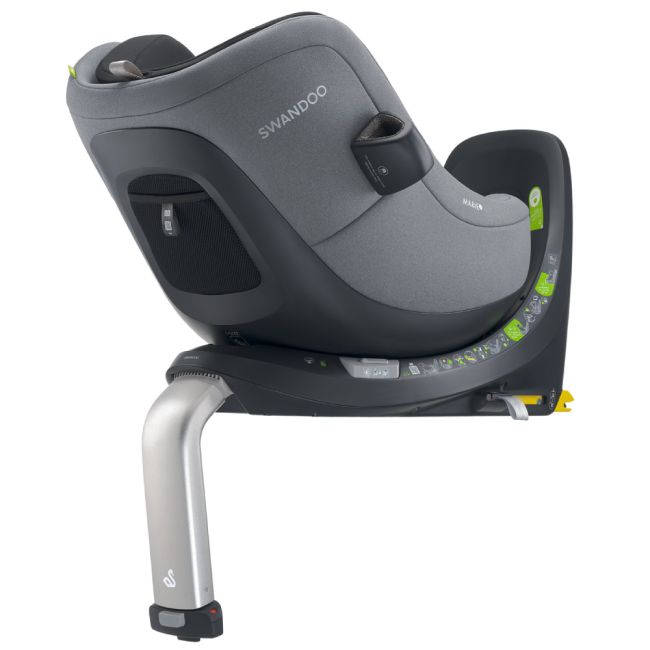 Scaun auto rotativ Swandoo Marie 5 i-Size Sesame Grey ERFSW110MR52481