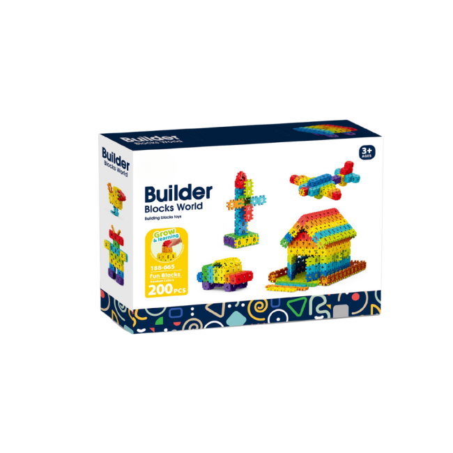 Set de constructie steam - micutul matematician (200 piese)