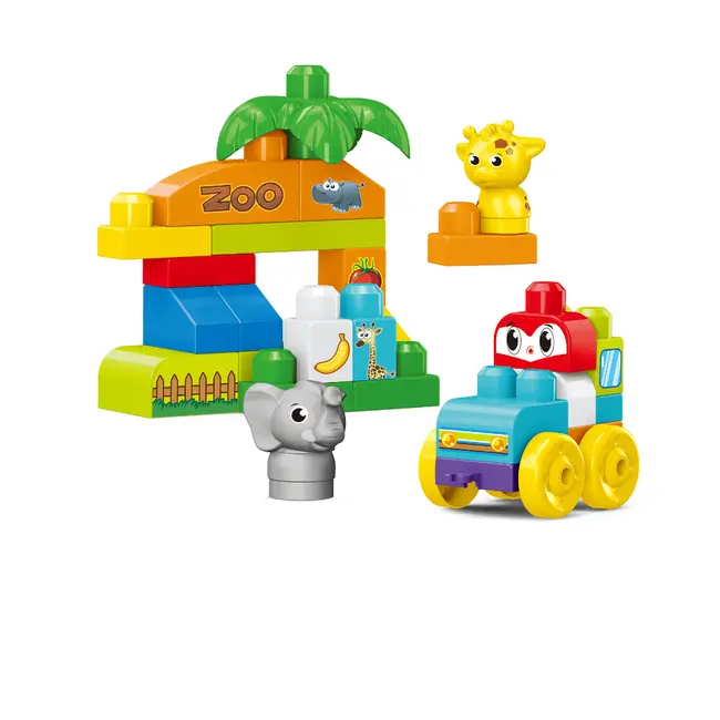 Set de constructie steam - zoo distractiva (32 piese)