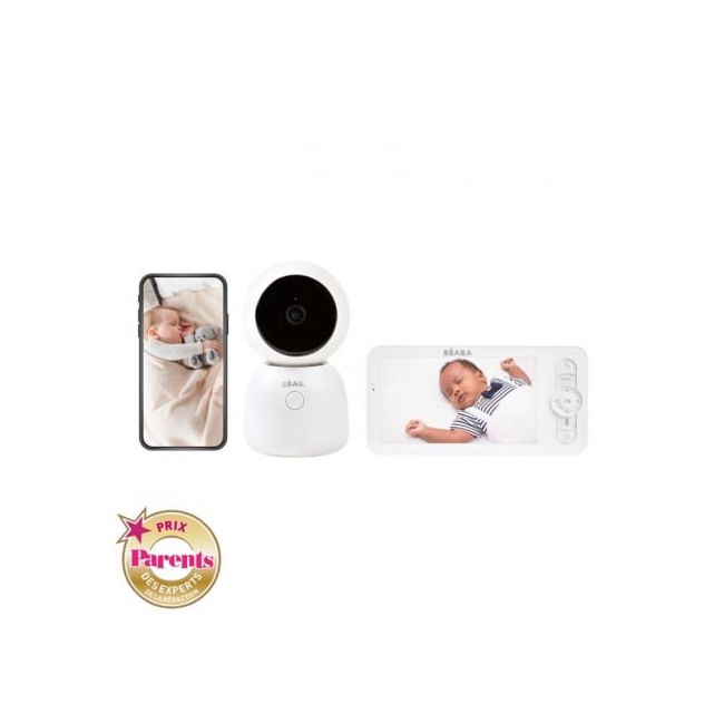 Video Monitor Digital cu lumina de veghe + Wi-Fi Beaba ZEN Night Light White ERFB930371