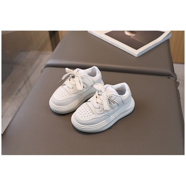 Adidasi albi pentru fetite - glamy mdca998-1-c