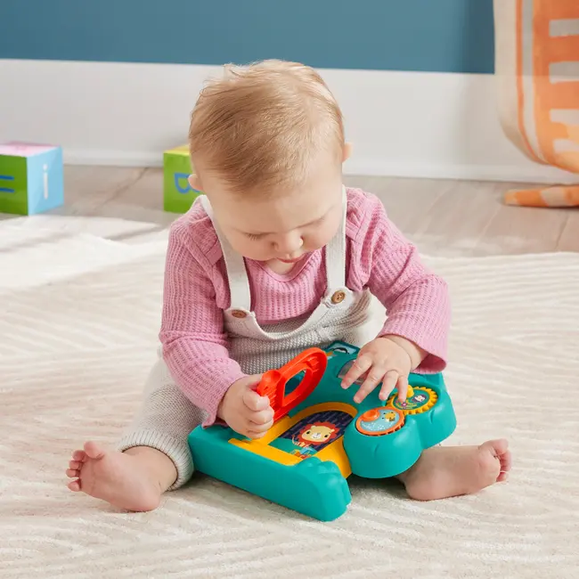 FISHER PRICE ANIMAL FRIENDS CENTRU DE ACTIVITATI CASUTA DIN COPAC VIVMTHXK32_HXK34