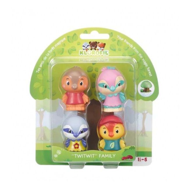 Familia de pasari twitwit - set figurine joc de rol klr700302