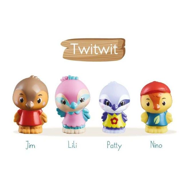 Familia de pasari twitwit - set figurine joc de rol klr700302