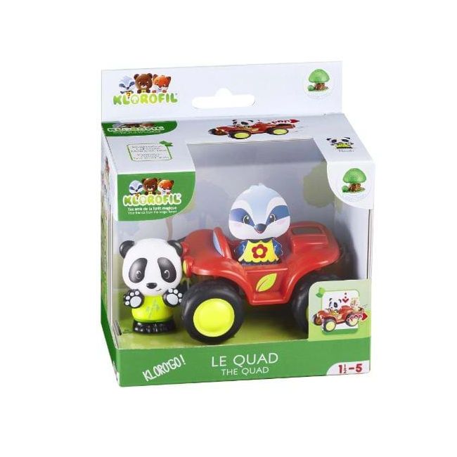 Masinuta aventurii de la klorofil - quad atv - jucarie joc de rol klr700208