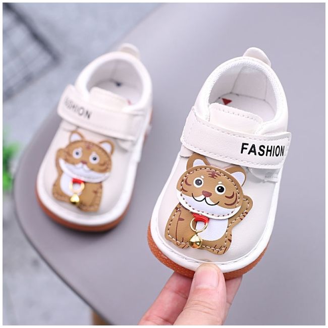 Pantofiori ivoire cu piuitoare - motanel csq087-p01