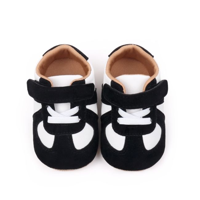 Adidasi albi cu negru pentru baietei - swak csbxc4139-1-p10