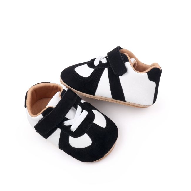 Adidasi albi cu negru pentru baietei - swak csbxc4139-1-p10
