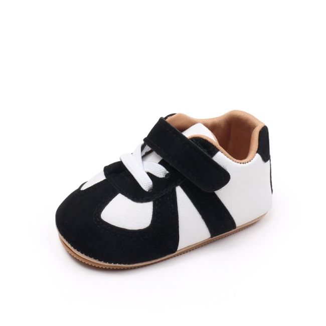 Adidasi albi cu negru pentru baietei - swak csbxc4139-1-p10