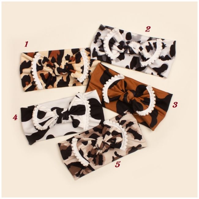 Bentita lata pentru fetite - animal print mb23092-c7