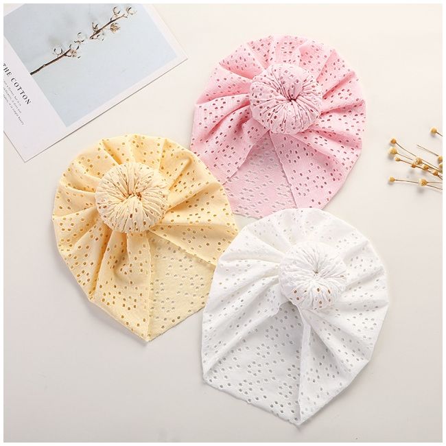 Caciulita tip turban cu model ajurat mbh24-c9