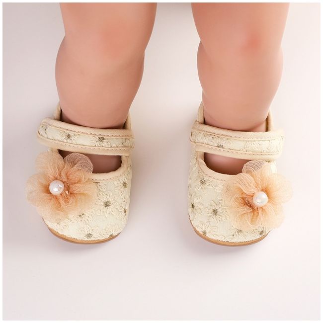 Pantofiori ivoire pentru fetite - gourgeous cs2217-5-p19