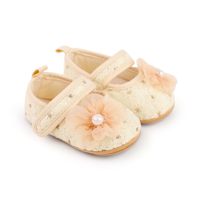 Pantofiori ivoire pentru fetite - gourgeous cs2217-5-p19