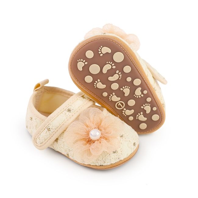 Pantofiori ivoire pentru fetite - gourgeous cs2217-5-p19