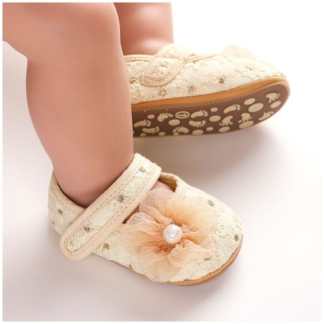 Pantofiori ivoire pentru fetite - gourgeous cs2217-5-p19