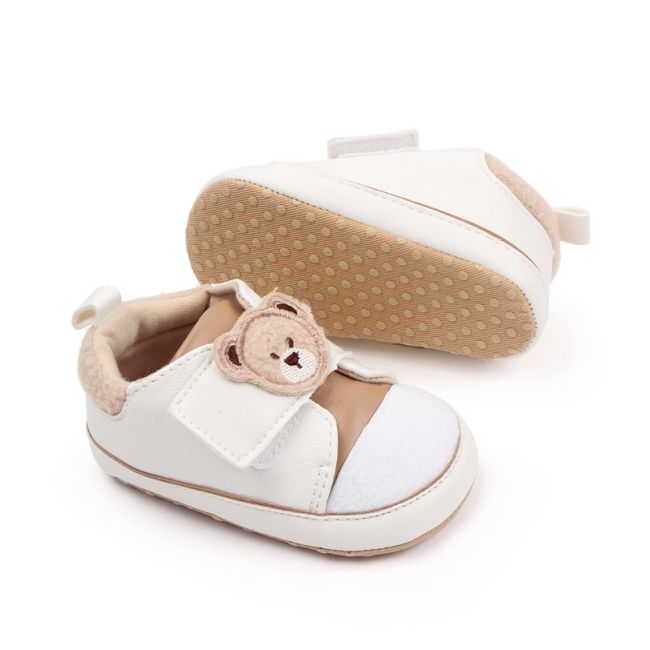 Tenisi crem cu alb pentru baietei - teddy mbbmh3011-3-p3