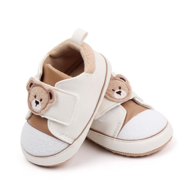 Tenisi crem cu alb pentru baietei - teddy mbbmh3011-3-p3