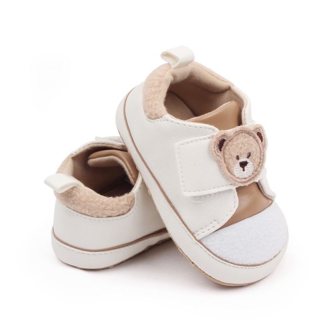Tenisi crem cu alb pentru baietei - teddy mbbmh3011-3-p3
