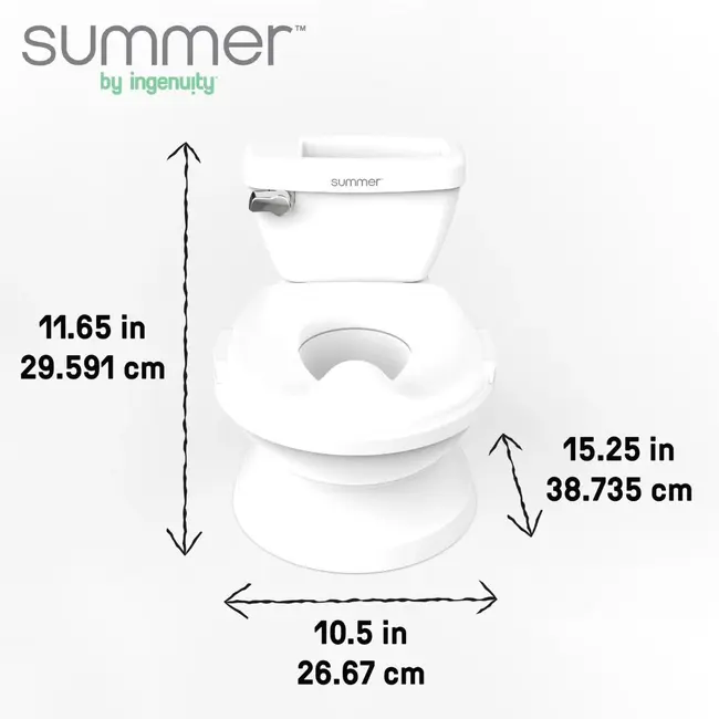 Ingenuity - olita cu sunete my size potty pro, alb bbb11124