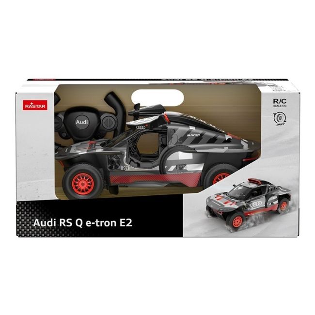 MASINA CU TELECOMANDA AUDI RS Q E-TRON CU SCARA 1 LA 14 VIVRas92200