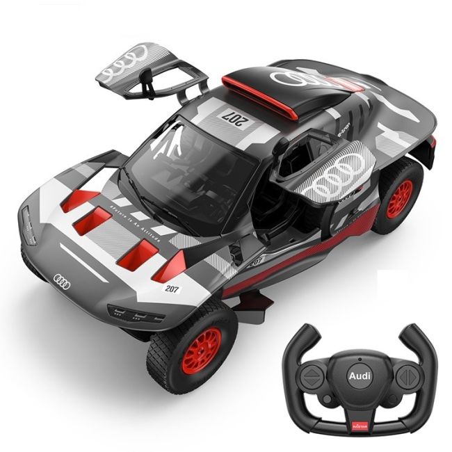 MASINA CU TELECOMANDA AUDI RS Q E-TRON CU SCARA 1 LA 14 VIVRas92200