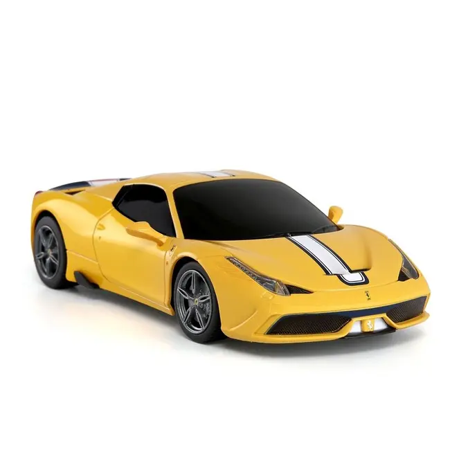 MASINA CU TELECOMANDA FERRARI 458 SPECIALE A GALBEN CU SCARA 1 LA 24 VIVRas71900_Galben