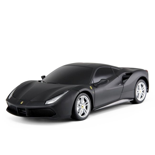MASINA CU TELECOMANDA FERRARI 488 GTB NEGRU SCARA 1 LA 24 VIVRas76000_Negru