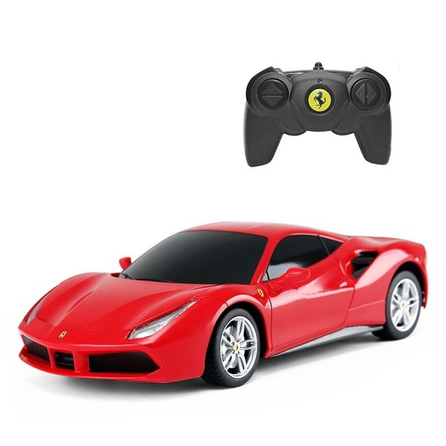 MASINA CU TELECOMANDA FERRARI 488 GTB ROSU SCARA 1 LA 24 VIVRas76000_Rosu