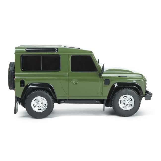 MASINA CU TELECOMANDA LAND ROVER DEFENDER VERDE CU SCARA 1 LA 24 VIVRas78500_Verde