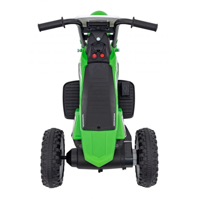 Motocicleta electrica honda crf 450r, roti din plastic, 70x41x50 cm, putere 30w - verde edeedipa.h5.zie