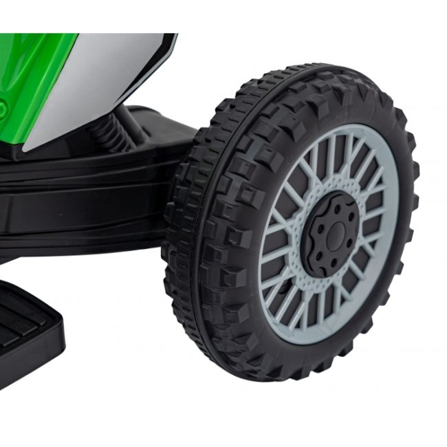Motocicleta electrica honda crf 450r, roti din plastic, 70x41x50 cm, putere 30w - verde edeedipa.h5.zie